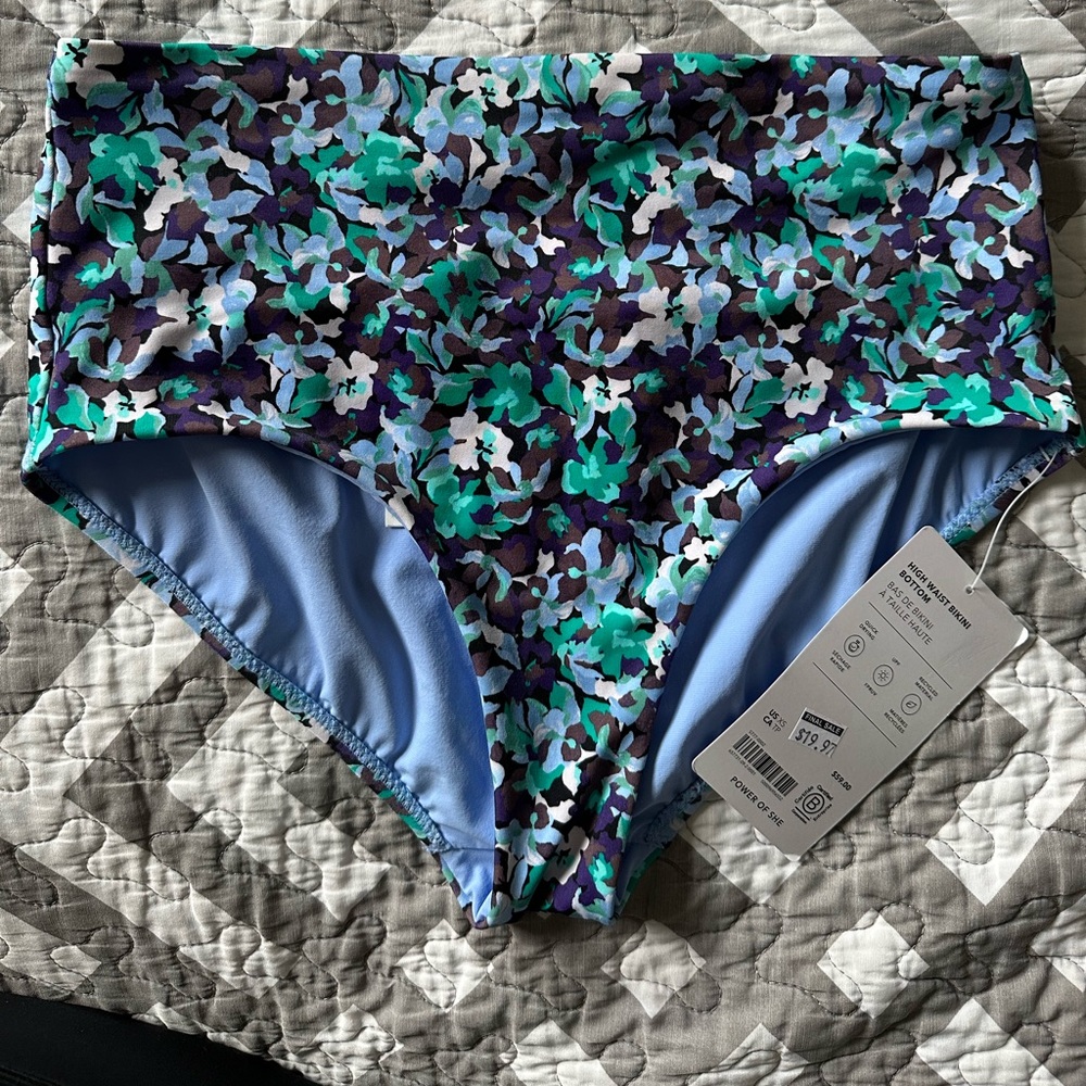 NWT Athleta High Waist Bikini Bottom